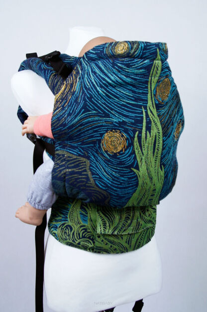 Starry Night Glitter, NATIGO CARRIER, [93% cotton, 7% polyester]