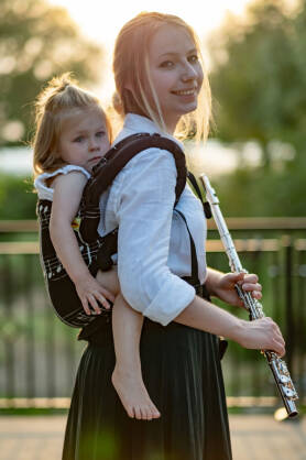 Notes, NatiGrow Adjustable Carrier, [100% cotton] sp.off