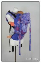 Ornament Circles Lazur, NATIGO CARRIER, [90% cotton, 10% polyester] baby carrier, baby carriers, ergonomic baby carrier, ergonomic baby carriers, ssc carrier, ssc carriers, ssc baby carrier, ssc baby carriers
