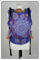 Ornament Circles Lazur, NATIGO CARRIER, [90% cotton, 10% polyester] baby carrier, baby carriers, ergonomic baby carrier, ergonomic baby carriers, ssc carrier, ssc carriers, ssc baby carrier, ssc baby carriers
