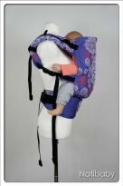Ornament Circles Lazur, NATIGO CARRIER, [90% cotton, 10% polyester] baby carrier, baby carriers, ergonomic baby carrier, ergonomic baby carriers, ssc carrier, ssc carriers, ssc baby carrier, ssc baby carriers