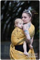 Swallows Sunny, RING SLING, [100% cotton] baby wrap, baby wraps, babywearing, wrap, wraps, for children, for child, sling, slings, baby sling, baby slings