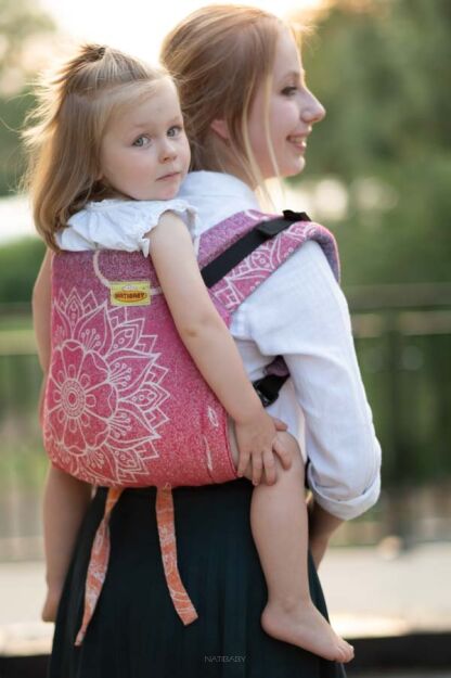 Sibillinya Light Red, ONBUHIMO CARRIER, [100% cotton]