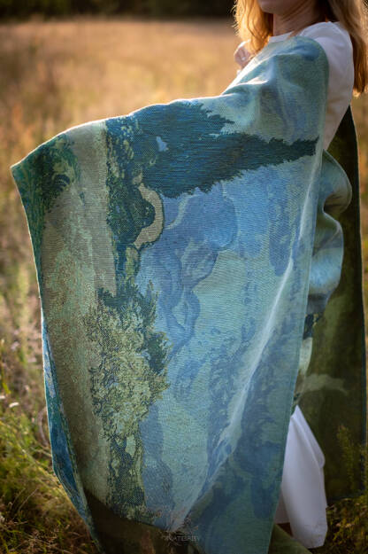 Wheat Field with Cypresses by van Gogh [100% cotton]