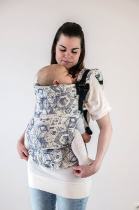 Technology White, NatiGrow Adjustable Carrier, [100% cotton]