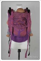 Bubbles Amaranto Light, NATIGO CARRIER, [100% cotton] baby carrier, baby carriers, ergonomic baby carrier, ergonomic baby carriers, ssc carrier, ssc carriers, ssc baby carrier, ssc baby carriers