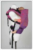 Bubbles Amaranto Light, NATIGO CARRIER, [100% cotton] baby carrier, baby carriers, ergonomic baby carrier, ergonomic baby carriers, ssc carrier, ssc carriers, ssc baby carrier, ssc baby carriers
