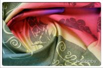 Kraken Lunara, WRAP, [60% cotton, 40% hemp] baby wrap, baby wraps, babywearing, wrap, wraps, for children, for child, sling, slings, baby sling, baby slings