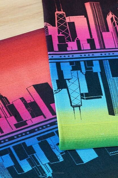 Windy City Chicago Rainbow 2, WRAP, [100% cotton]