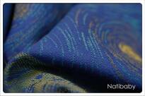 Starry Night Azul, WRAP, [100% cotton] baby wrap, baby wraps, babywearing, wrap, wraps, for children, for child, sling, slings, baby sling, baby slings