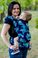 Foxes Blue, NATIGO CARRIER, [100% cotton]