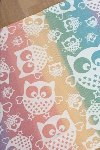 Owls Rainbow Love SCRAPS