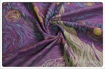 Starry Night Purple, RING SLING, [100% cotton] baby wrap, baby wraps, babywearing, wrap, wraps, for children, for child, sling, slings, baby sling, baby slings