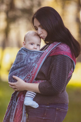 Cutouts Lorgyna, WRAP [75% cotton, 25% merino wool]
