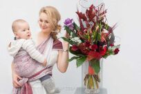 Merezhka No Cotton, WRAP, [50% linen, 50% bamb.visc.] baby wrap, baby wraps, babywearing, wrap, wraps, for children, for child, sling, slings, baby sling, baby slings