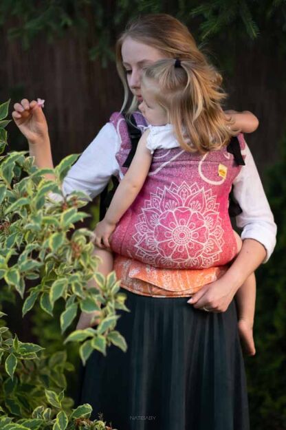 Sibillinya Light Red, NATIGO CARRIER, [100% cotton]