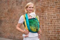 Magnificent Unicorn Night, WRAP, [40% Linen, 60% Cotton] baby wrap, baby wraps, babywearing, wrap, wraps, for children, for child, sling, slings, baby sling, baby slings