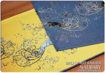Bird Of Art Rawaya, RING SLING, gath.shoul., [100% cotton] baby wrap, baby wraps, babywearing, wrap, wraps, for children, for child, sling, slings, baby sling, baby slings