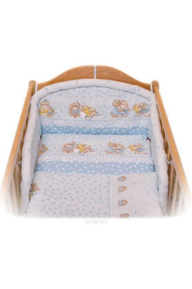 Blue teddies(bumper pad)