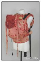 Mount Fuji Seen Through Cherry Blossom Crema, NATIGO CARRIER, [75% cotton, 25% linen] baby carrier, baby carriers, ergonomic baby carrier, ergonomic baby carriers, ssc carrier, ssc carriers, ssc baby carrier, ssc baby carriers