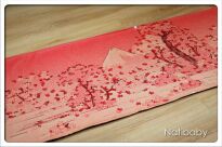 Mount Fuji Seen Through Cherry Blossom Crema, NATIGO CARRIER, [75% cotton, 25% linen] baby carrier, baby carriers, ergonomic baby carrier, ergonomic baby carriers, ssc carrier, ssc carriers, ssc baby carrier, ssc baby carriers