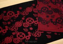 Cogs Vermelo, WRAP, [70% cotton, 30% linen] baby wrap, baby wraps, babywearing, wrap, wraps, for children, for child, sling, slings, baby sling, baby slings