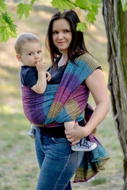 Rainbow Roam, WRAP [100% cotton]