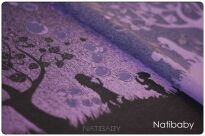 Bubbles Purple, WRAP, [100% cotton] baby wrap, baby wraps, babywearing, wrap, wraps, for children, for child, sling, slings, baby sling, baby slings