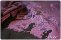 Bubbles Purple, WRAP, [100% cotton] baby wrap, baby wraps, babywearing, wrap, wraps, for children, for child, sling, slings, baby sling, baby slings