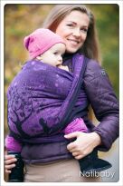 Bubbles Purple, WRAP, [100% cotton] baby wrap, baby wraps, babywearing, wrap, wraps, for children, for child, sling, slings, baby sling, baby slings