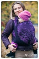 Bubbles Purple, WRAP, [100% cotton] baby wrap, baby wraps, babywearing, wrap, wraps, for children, for child, sling, slings, baby sling, baby slings
