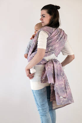 Oxytocin Lavender, WRAP, [60% cotton, 40% linen], sp.off.