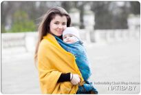 Indivisibility Cloak Wrap Horizon, WRAP, [50% linen, 35% cotton, 15% bamb.visc.] baby wrap, baby wraps, babywearing, wrap, wraps, for children, for child, sling, slings, baby sling, baby slings