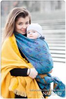 Indivisibility Cloak Wrap Horizon, WRAP, [50% linen, 35% cotton, 15% bamb.visc.] baby wrap, baby wraps, babywearing, wrap, wraps, for children, for child, sling, slings, baby sling, baby slings