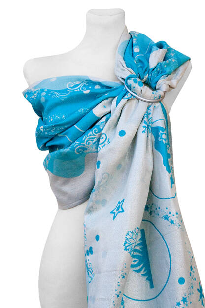 Winter Dreams Blue, Ring Sling [90% cotton, 10% polyester]