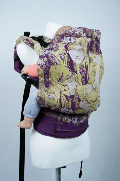 Motherhood Purple, NATIGO CARRIER, [100% cotton]