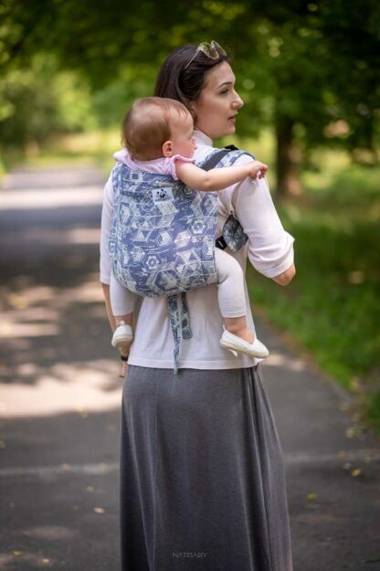 BABY Technology Indigo, ONBUHIMO CARRIER, [100% cotton]