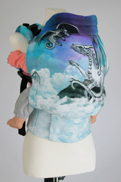 BABY Familia Dragonum Spirit, NATIGO CARRIER, [100% cotton]