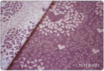 Geolove Magenta, WRAP, [50% hemp, 50% bamb.visc.] baby wrap, baby wraps, babywearing, wrap, wraps, for children, for child, sling, slings, baby sling, baby slings