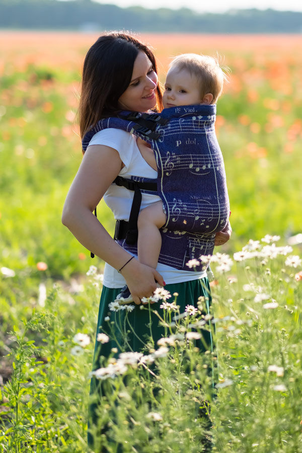 ergo baby carrier indigo