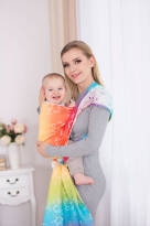 Oxytocin Rainbow Ii, WRAP, [100% cotton] baby wrap, baby wraps, babywearing, wrap, wraps, for children, for child, sling, slings, baby sling, baby slings