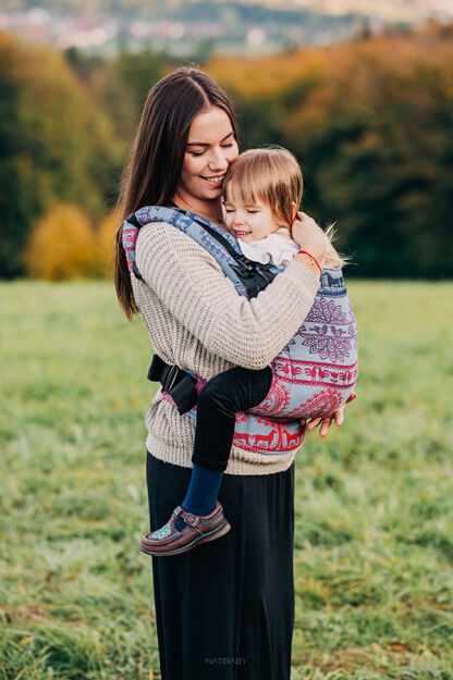 Cutouts Lorgyna, NatiGrow Adjustable Carrier, [100% cotton]