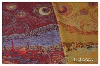 Starry Night Roava, WRAP, [100% cotton] baby wrap, baby wraps, babywearing, wrap, wraps, for children, for child, sling, slings, baby sling, baby slings