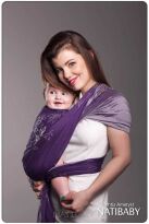 Lehtia Ametyst, WRAP, [60% cotton, 40% silk] baby wrap, baby wraps, babywearing, wrap, wraps, for children, for child, sling, slings, baby sling, baby slings
