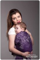 Lehtia Ametyst, WRAP, [60% cotton, 40% silk] baby wrap, baby wraps, babywearing, wrap, wraps, for children, for child, sling, slings, baby sling, baby slings