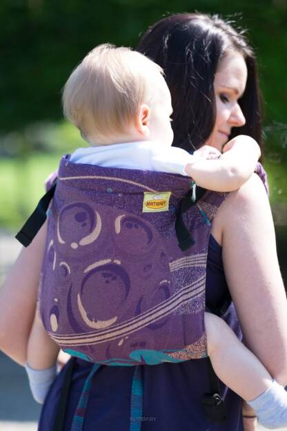 Purple Planets, ONBUHIMO CARRIER, [100% cotton] baby carrier, baby carriers, ergonomic baby carrier, ergonomic baby carriers, ssc carrier, ssc carriers, ssc baby carrier, ssc baby carriers