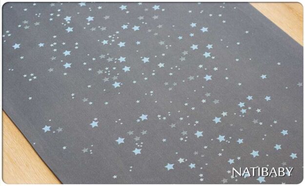 Stardust Shades Of Mint V2, WRAP, [75% cotton, 25% linen] baby wrap, baby wraps, babywearing, wrap, wraps, for children, for child, sling, slings, baby sling, baby slings