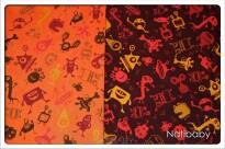 Funny Creatures Fire, WRAP, [100% cotton] baby wrap, baby wraps, babywearing, wrap, wraps, for children, for child, sling, slings, baby sling, baby slings