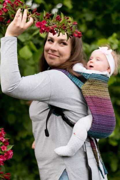 Rainbow Roam, ONBUHIMO CARRIER, [100% cotton]