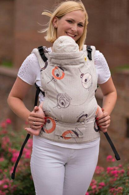 BABY My Robot, NATIGO CARRIER, [100% cotton]